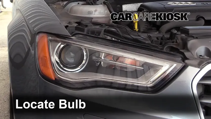2015 Audi A3 Quattro Premium 2.0L 4 Cyl. Turbo Convertible Éclairage Feu de jour (remplacer l'ampoule)